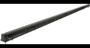Airace aluminium zwart ral 9005 buitenrooster- Regeninslagvrij buitenrooster - Type GS-880-Z-1