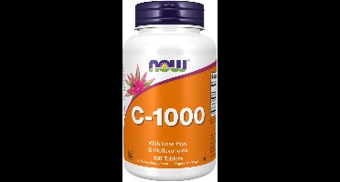 Vitamin C-1000 with Rose Hips & Bioflavonoids - 100 tabl