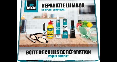 Bison - Compleet Reparatiepakket - inclusief 5 soorten lijm