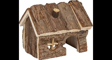 Flamingo Knaagdierhuis Grity Bruin S - dwerghamster - muis - 14.5 cm L - 11 cm B - 11.5 cm H