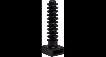 Thorgeon Screw Saddle Cable Support 8x45 black (10 pcs)