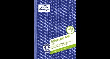 Avery 1240 - White - Cardboard - A5 - 148 x 210 mm - 100 pages