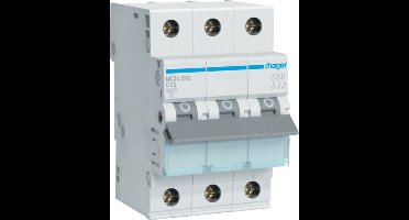 Hager MCN320 MCN320 Zekeringautomaat 3-fasig 20 A