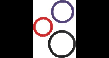 ToyJoy triple Rings - Cockring - 3 stuks
