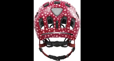 Abus Youn-I 2.0 - Fietshelm - Kinderen Cherry Heart M (52 - 57 cm)