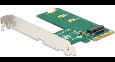 Delock PCI Express x4 Card > 1 x internal NVMe M.2 Key M – cross format