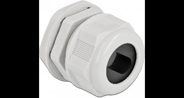 Kabelwartel PG29 voor platte kabelgrijs 2 stuks