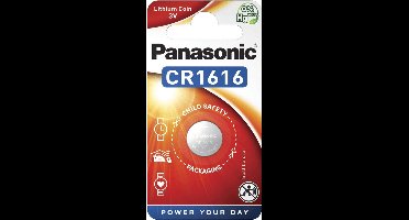 Panasonic CR1616 Lithium 3V Lithium Batterij Knoopcel 120 stuks