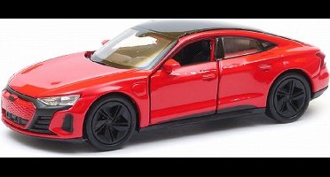 Welly Audi RS E-Tron GT die cast pull back, verkrijgbaar in twee kleuren verkoop per stuk