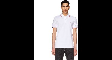 Diesel Smith Korte Mouw Poloshirt Wit L Man