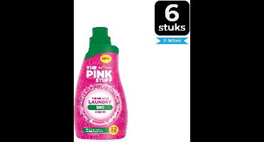 The Pink Stuff The Miracle Wasgel Bio 960 ml - Voordeelverpakking 6 stuks