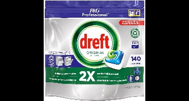 Dreft Vaatwastabletten Regular Original All in One 140 stuks
