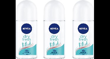 Nivea - Deo Roller - Dry Fresh - 3 x 50 ml