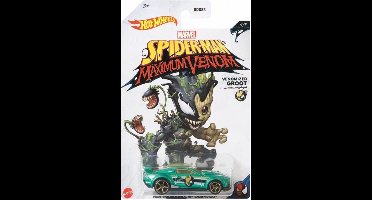 Hot Wheels Marvel Groot Custom Ford Mustang - Die Cast - 7 cm - Schaal 1:64