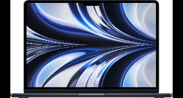 Apple MacBook Air (2022) MLY33N/A - 13.6 inch - Apple M2 - 256 GB - Middernacht