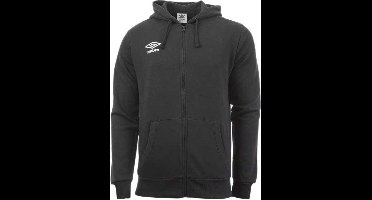 Umbro Small Logo Sweatshirt Met Rits Zwart 14 Years Jongen