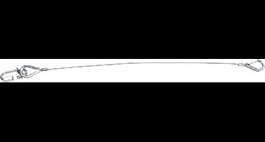 lightmaXX Safety EXPOsafe 2mm x 40cm bijde zijden met oog voorzien, max 5 kg - Safety