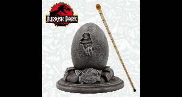 FaNaTtik Jurassic Park Replica 30th Anniversary Replica Egg & John Hammond Cane Set Replica: down-scaled