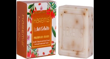 HAREM'S ANTI CELLULITE SOAP - BODY - GOJI BERRY COFFEE BEANS - COLLAGEN - HYALURONIC ACID