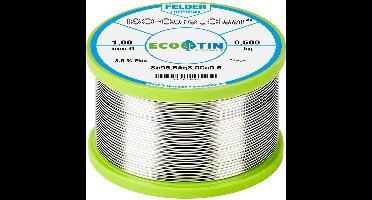 Felder ISO-Core Clear SAC305 Soldeertin Spoel Sn96,5Ag3Cu0,5 0.500 kg 1 mm