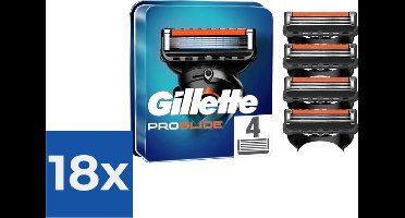 Gillette ProGlide Scheermesjes Voor Mannen - 4 Scheermesjes - Voordeelverpakking 18 stuks