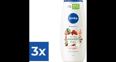 Nivea Douchegel  Winter Moment Cacao 250 ml - Voordeelverpakking 3 stuks