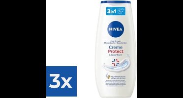 Nivea Douchegel  Creme Protect & Dexpanthenol 250 ml - Voordeelverpakking 3 stuks