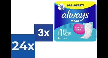 Always Maxi Normal Maandverband - 3 x 9 stuks - Voordeelverpakking 24 stuks
