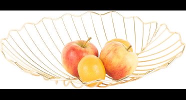 Present time - Fruit Basket Leaf - Iron - Gold