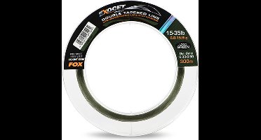 Fox Exocet Pro Double Tapered Line Lo-Vis Green (300m) - Maat : 0.26-0.50mm