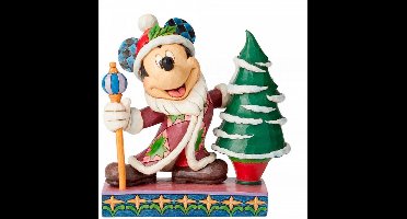Disney beeld - Traditions collectie - Jolly ol St Mick - Mickey Mouse Santa
