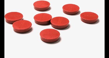 Scritto® Witboard Magneten Set 3,5 cm Rood - Syna MAGNETS35RED