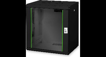 Digitus DN-19 12-U-SW 19inch-wandkast (b x h x d) 600 x 643 x 450 mm 12 HE Zwart (RAL 9005)