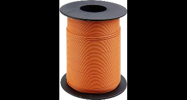 Donau Elektronik 119-17 Draad 1 x 0.14 mm² Oranje 100 m