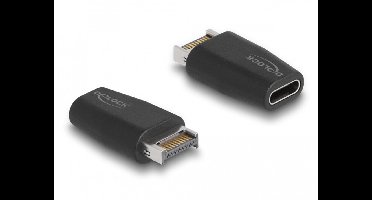 Adapter USB 3.2 Sleutel Een mannelijke naar USB Type-C Vrouw Black