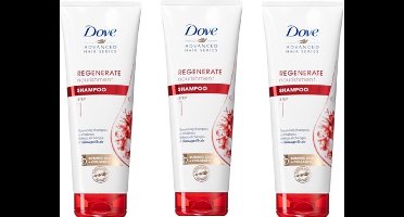 Dove Shampoo - Advanced Regenerate Nourishment - 3 x 250 ml