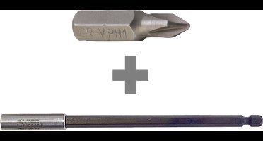 lange bithouder - magnetisch - 150 MM - sterke magneet -