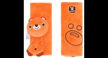 New Age Devi - Kinder-Autogordelcover - Zacht & Oranje - Voor Vakantie-Autoritten