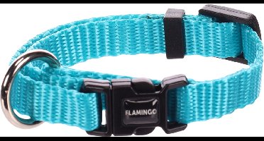 Hond Halsband Ziggi Turkoois XXS 15-25cm 10mm