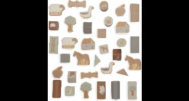 Jollein Houten blokken set Farm