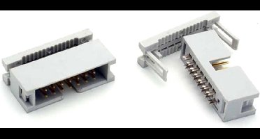 14-Pin 2x7 Male IDC Flat Ribbon Box Header 2.54mm Pitch Connector