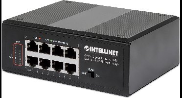 Intellinet 561624 netwerk-switch Gigabit Ethernet (10/100/1000) Power over Ethernet (PoE) Zwart
