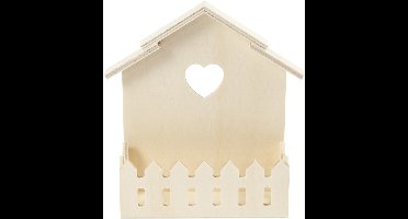 CC Triplex Plank Huisje 16,5x13 cm
