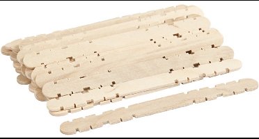 CC Constructiehoutjes 11,4x1 cm 30 stuks