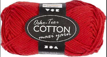 CC Katoengaren 8/8 50 gr - Donkerrood