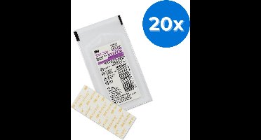 Steristrip 3 x 75mm (Paars) - 20 stuks 20 stuks 3M