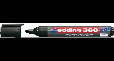 Whiteboardmarker edding 360 rond 1.5-3mm zwart | 10 stuks