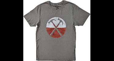 Pink Floyd - Vintage The Wall Hammers Heren T-shirt - S - Grijs