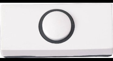 Heidemann 70180 Belknop 1-voudig Wit 24 V/1 A