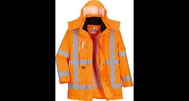 Portwest RWS Hi-Vis 3 in 1 Verkeersjas R461 - Oranje - S